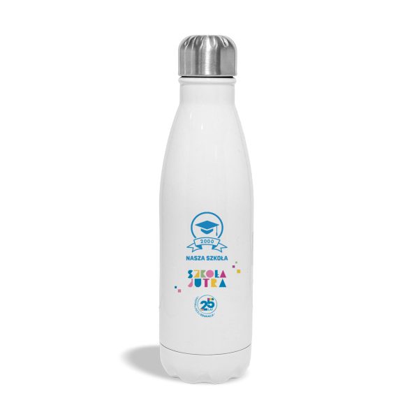 Stalowa Butla Bowling 500 ml biała